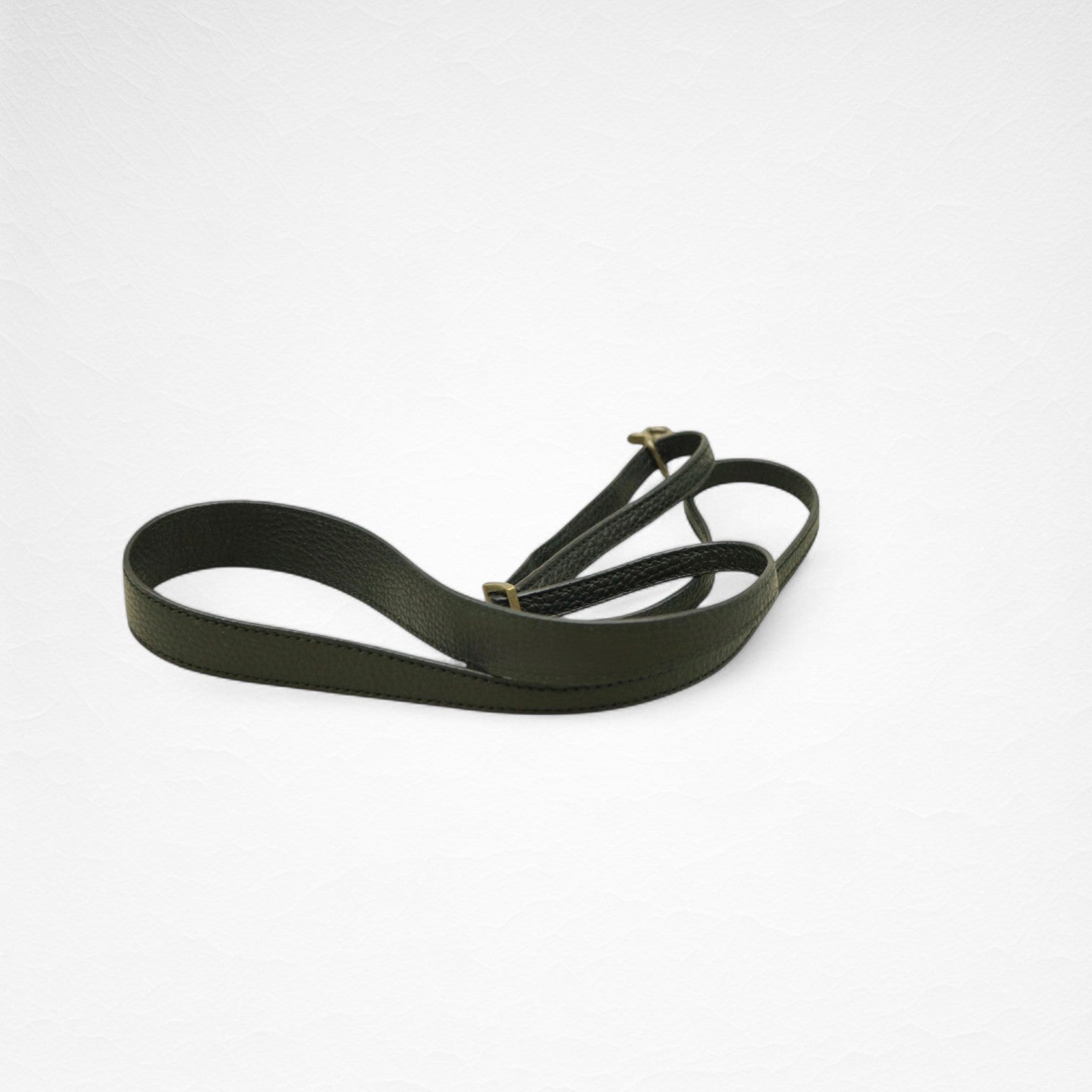 Bandoulière en cuir Noir